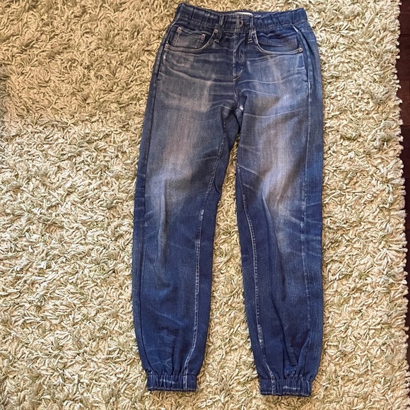 Rag & Bone Miramar viral sweatpants jean denim cotton joggers - Picture 3 of 13